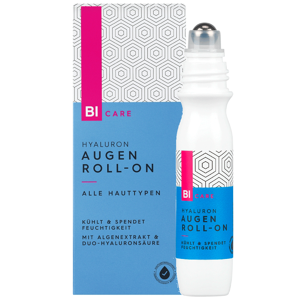 Bild: BI CARE Hyaluron Augen Roll-On 