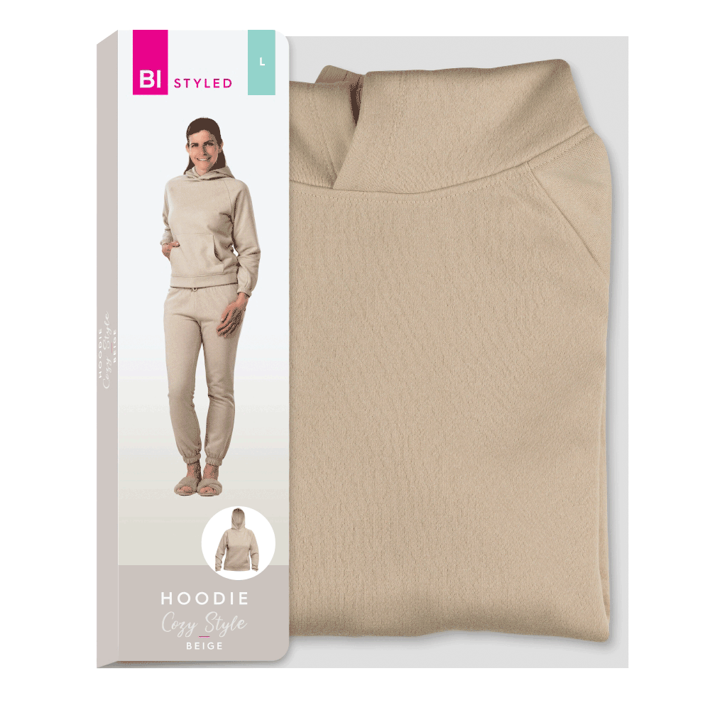 Bild: BI STYLED Hoodie taupe