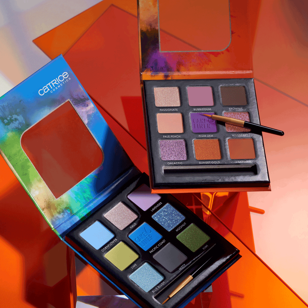 Bild: Catrice Colour Blast Eyeshadow Palette tangerine meets lilac