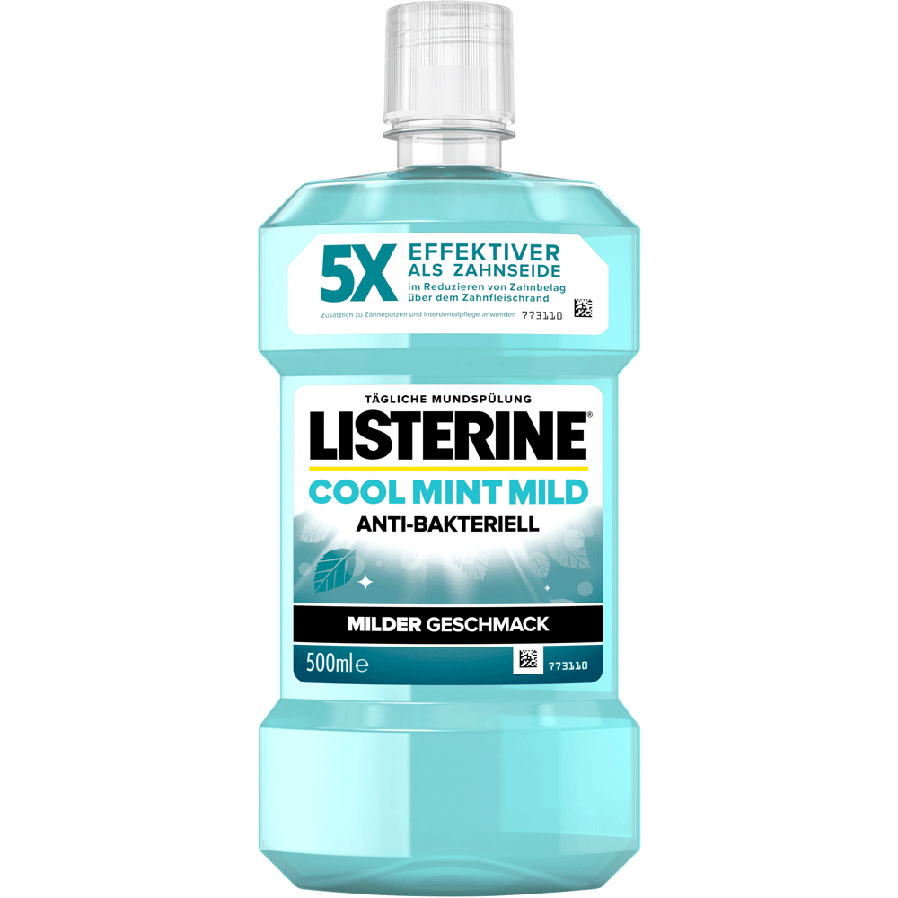 Bild: LISTERINE Mundspülung Cool Mint Milder Geschmack 