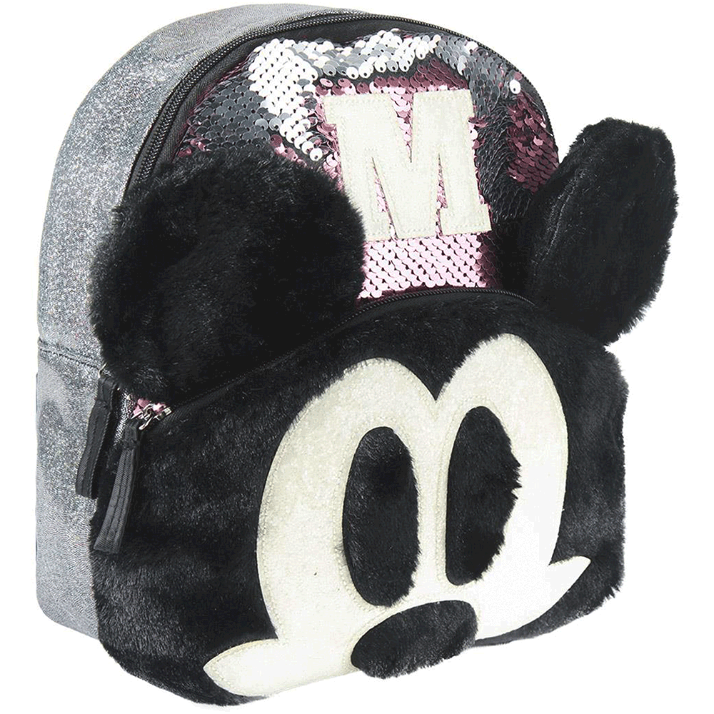 Bild: Disney Rucksack Mickey Pailletten Rosa 