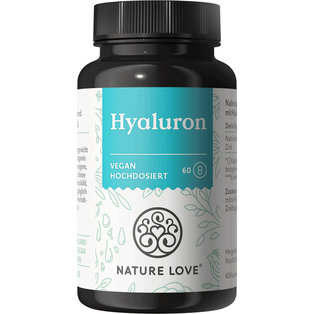 Bild: NATURE LOVE Hyaluron mit Zink 