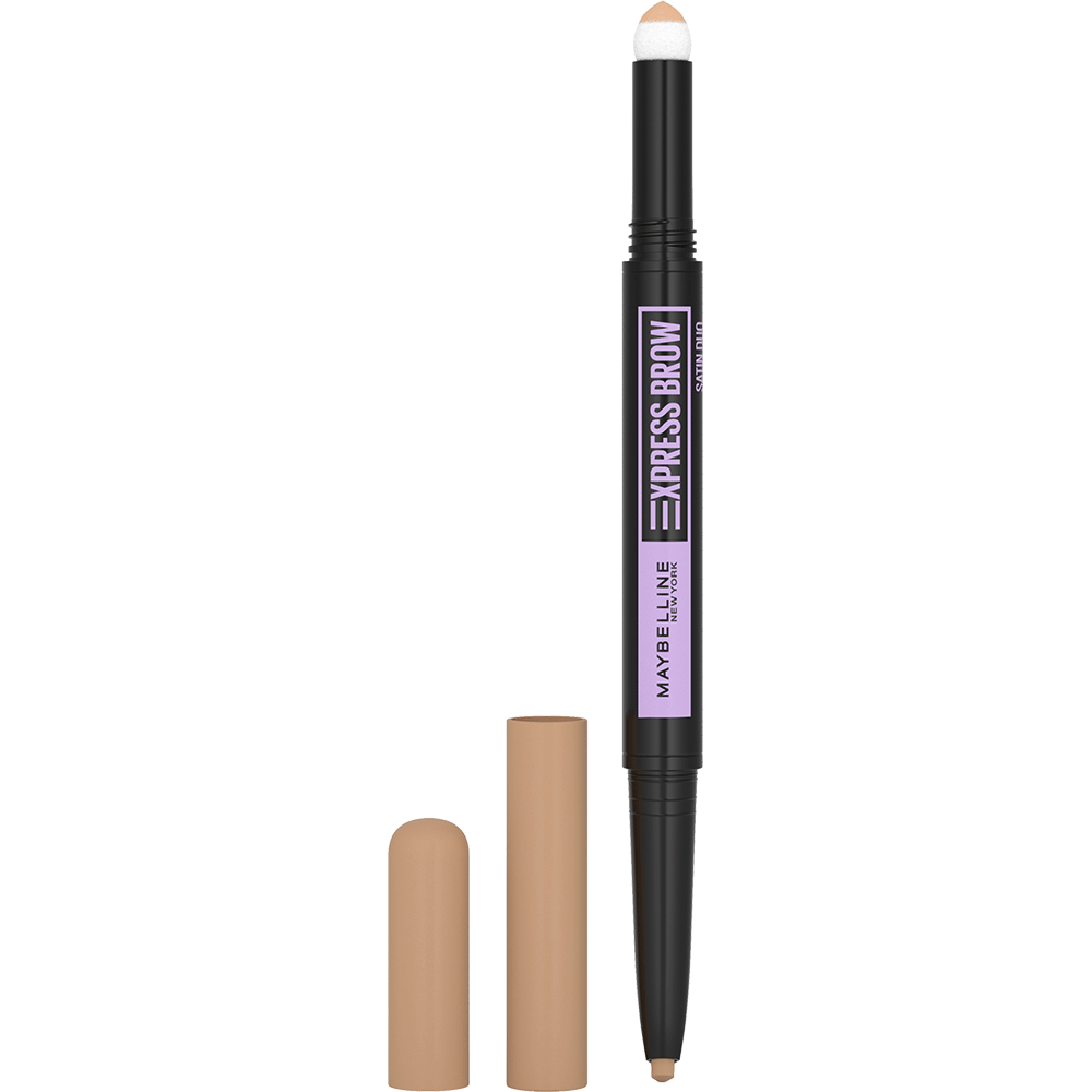 Bild: MAYBELLINE Express Brow Satin Duo Augenbrauenstift und -puder light blonde