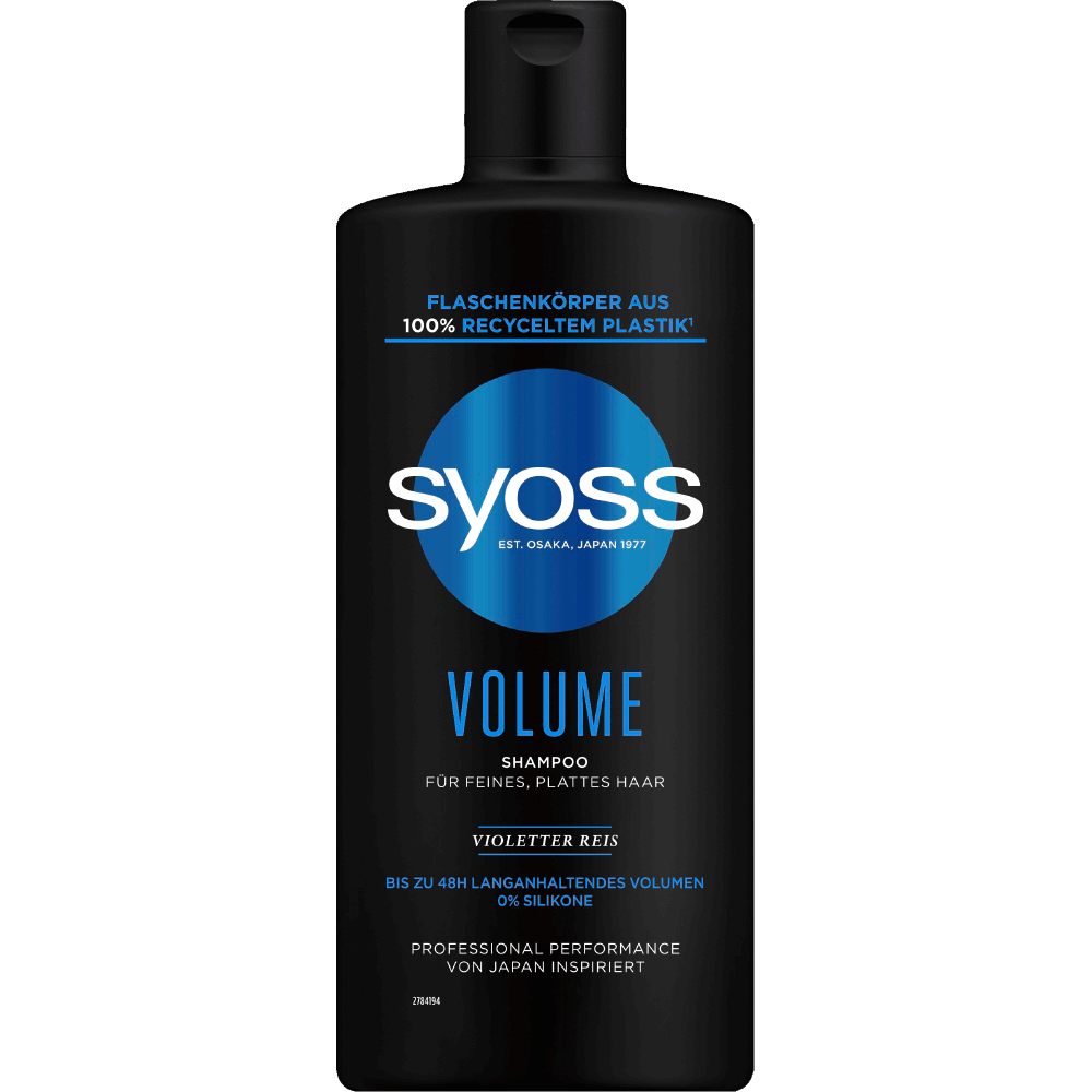 Bild: syoss Shampoo Volume 