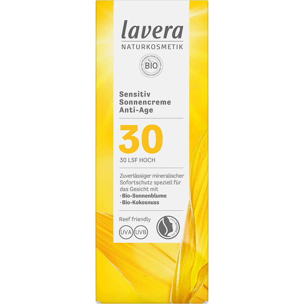 Bild: lavera Sonnencreme Anti-Age LSF 30 