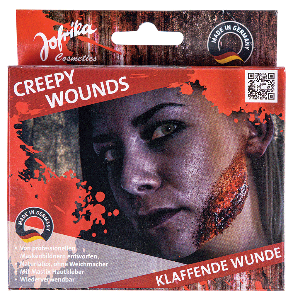 Bild: Jofrika Creepy Wounds Klaffende Wunde 