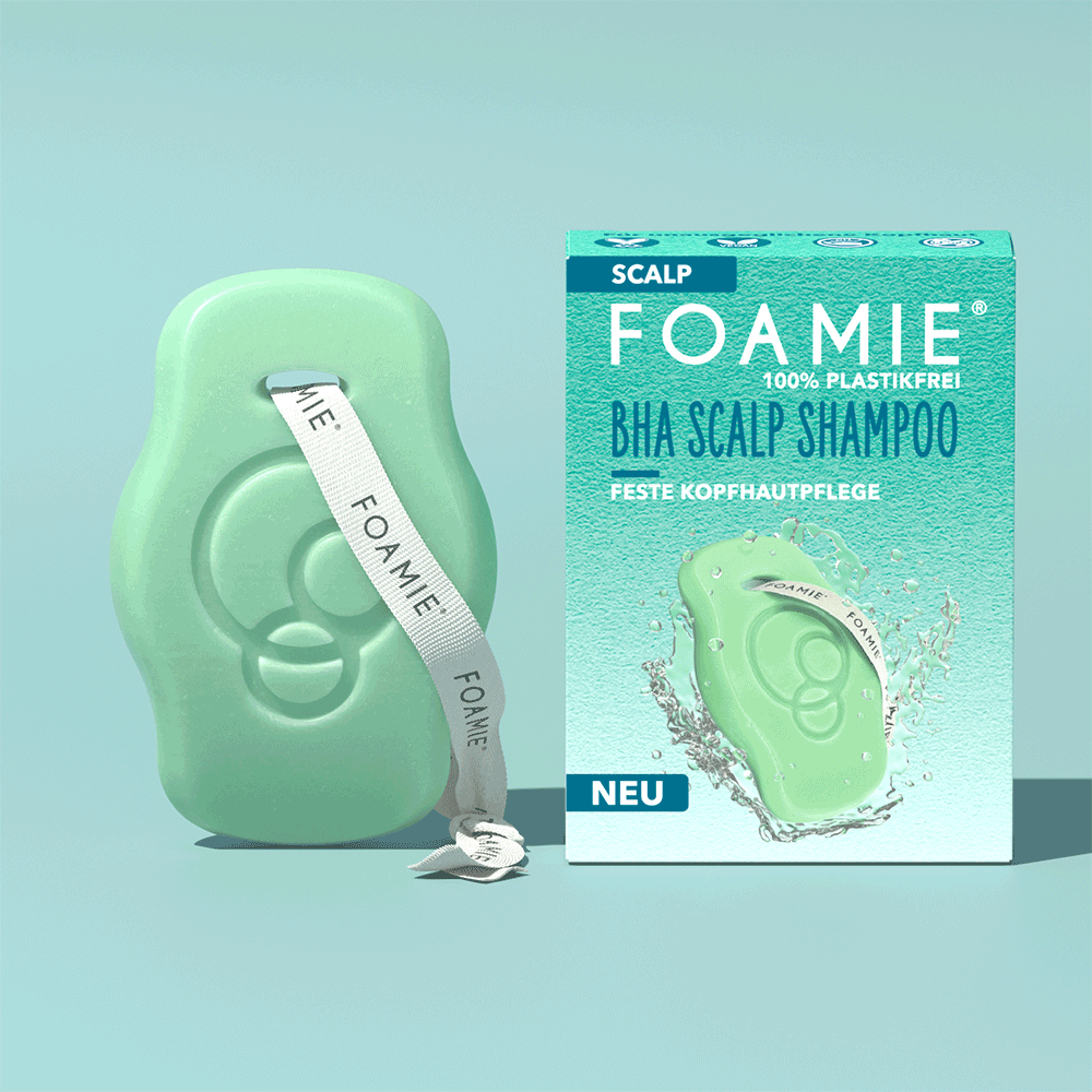 Bild: FOAMIE Festes Shampoo BHA Scalp 