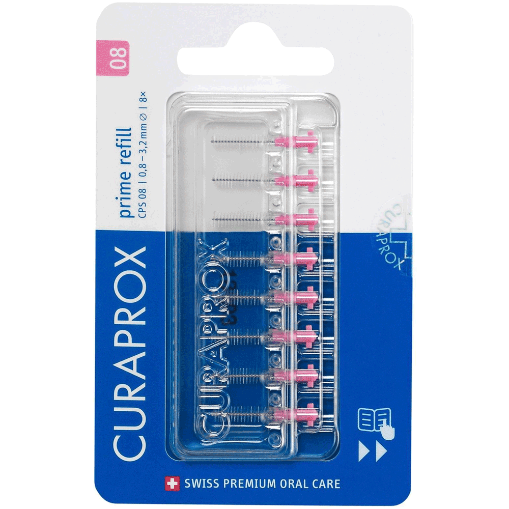 Bild: CURAPROX Interdentalbürsten CPS Prime Refill 08 