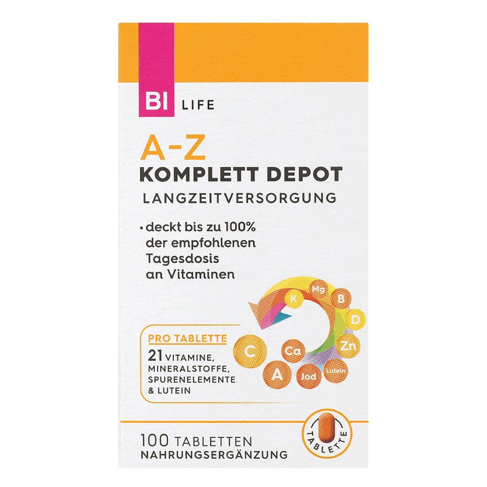 Bild: BI LIFE A-Z Komplett Tabletten 