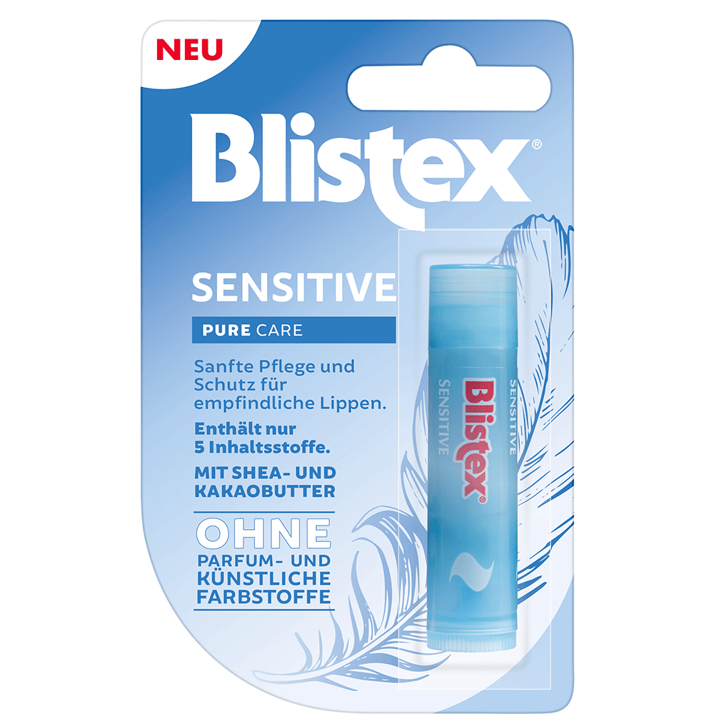 Bild: Blistex Pure Care Sensitiv Lippenpflege 