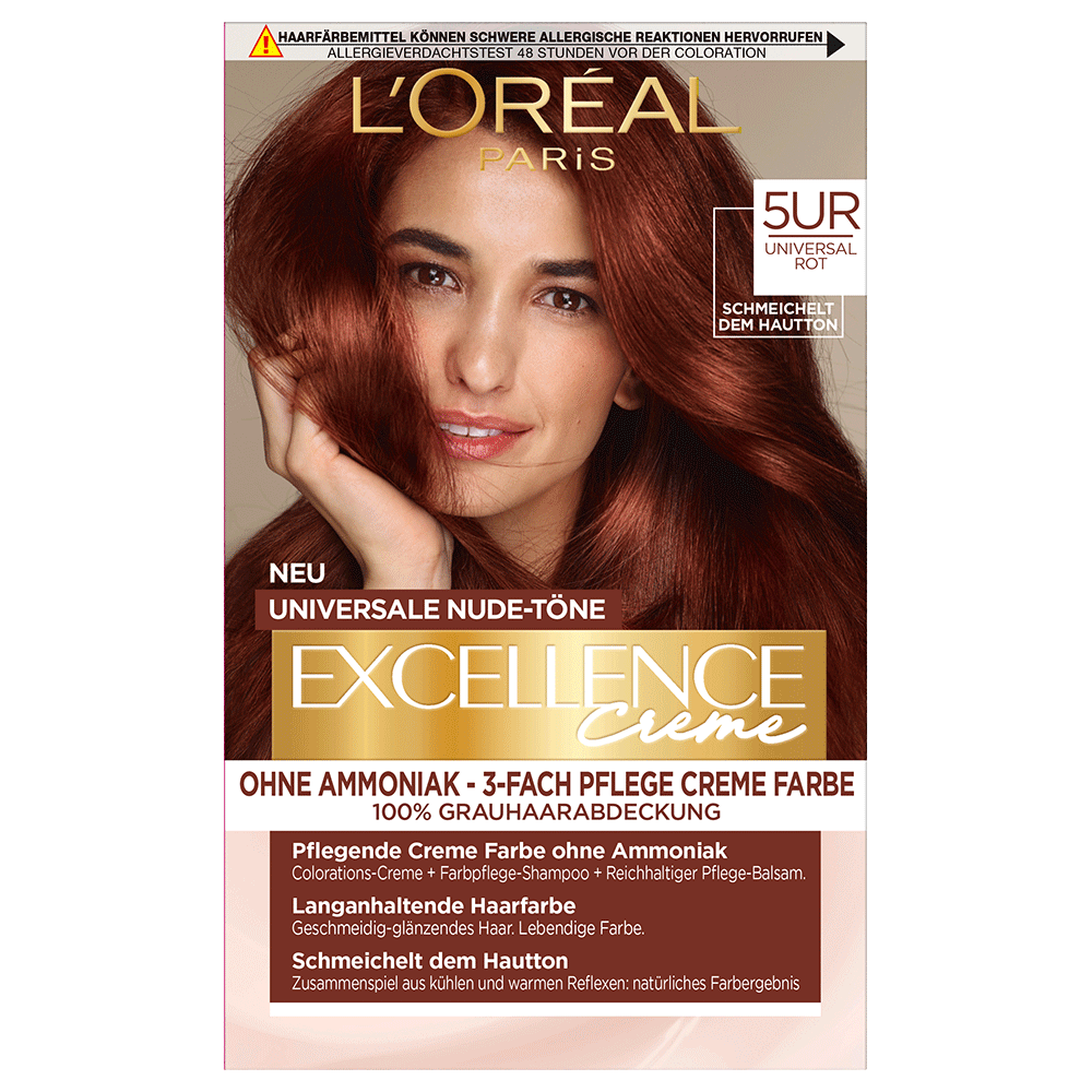 Bild: L'ORÉAL PARIS Excellence Creme-Coloration Universal Rot