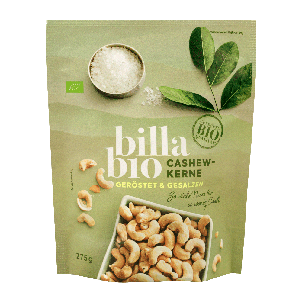 Bild: Billa Bio Cashewkerne 