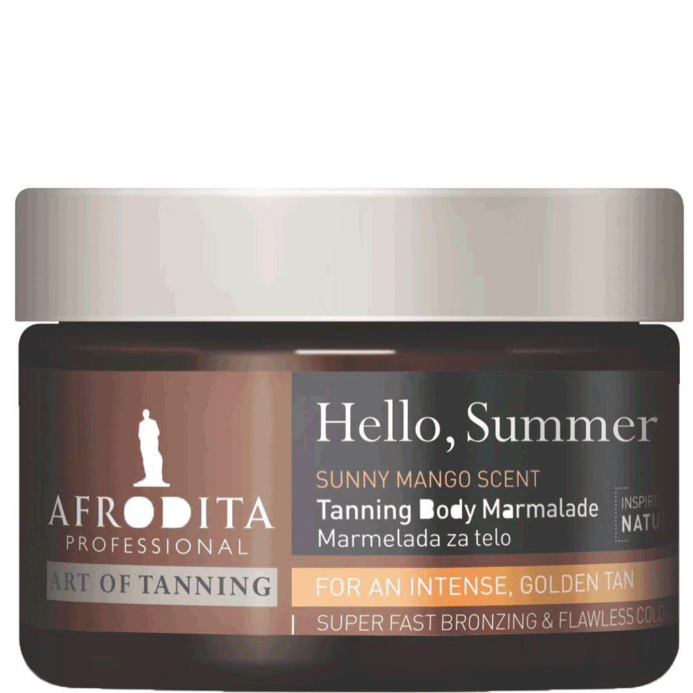 Bild: AFRODITA Cosmetics Hello Summer Tanning Body Marmalade 