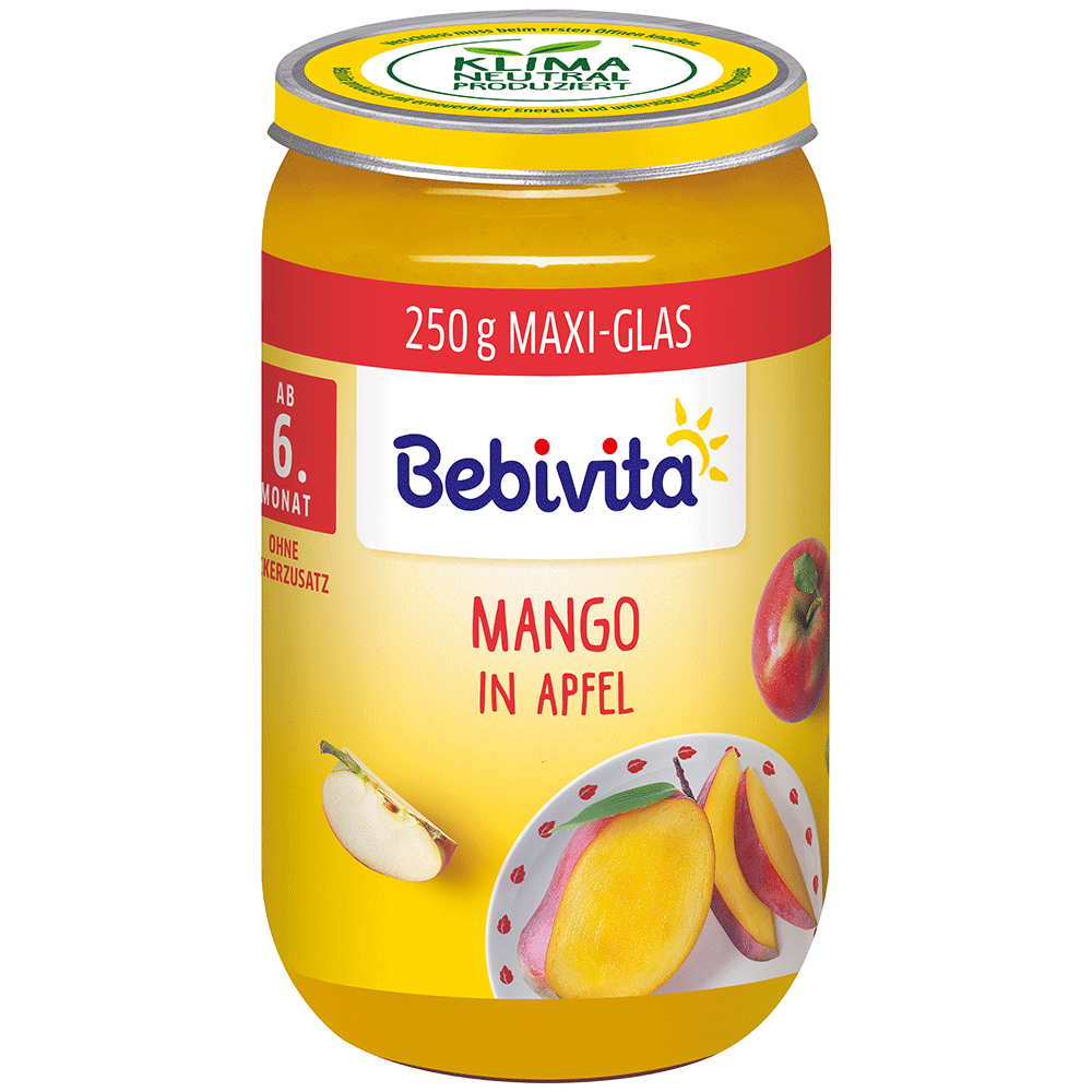 Bild: Bebivita Mango in Apfel 