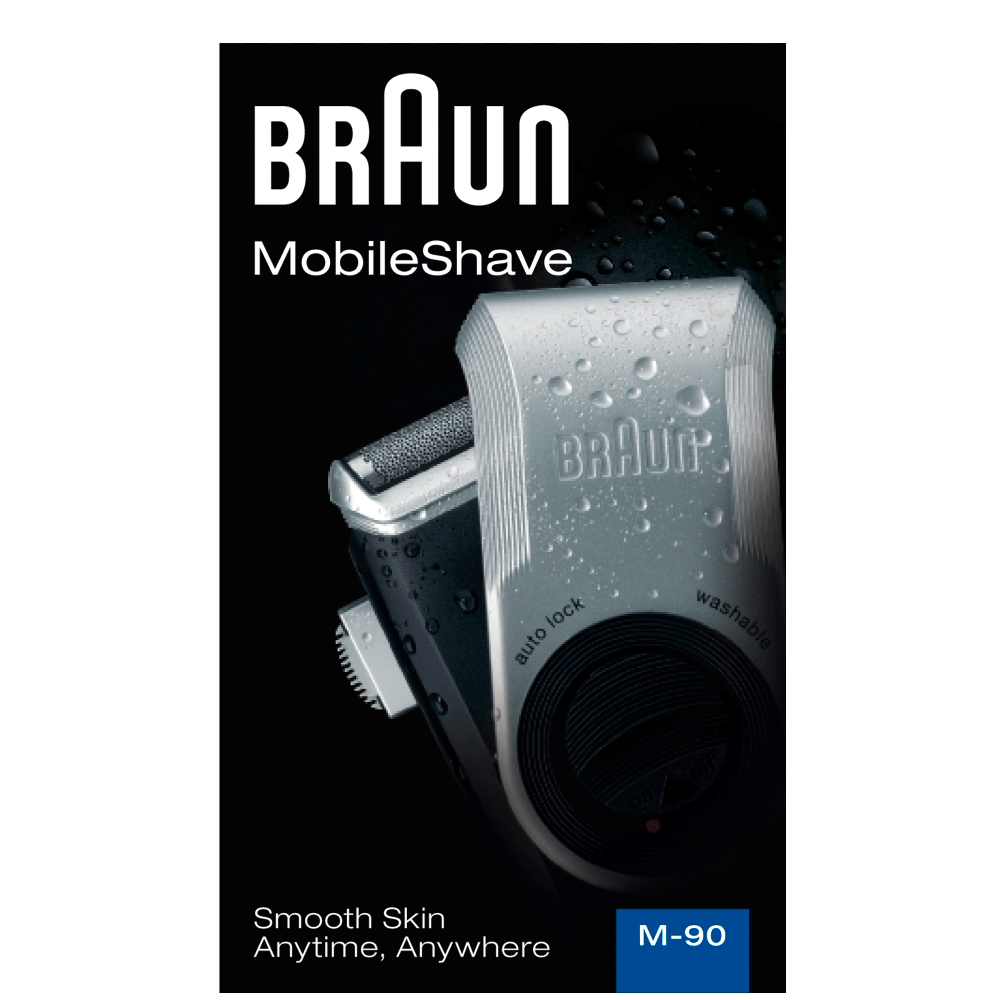 Bild: Braun PocketGo M90 MobileShave Reiserasierer 