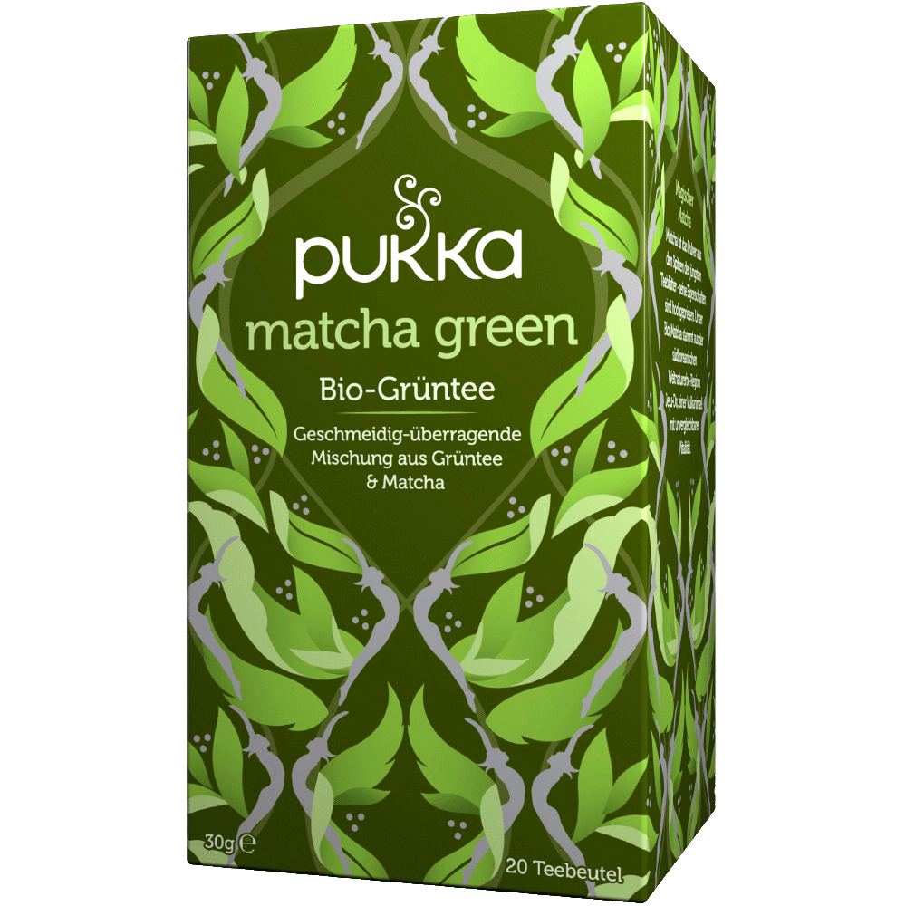 Bild: pukka Bio Grünee Matcha Green 