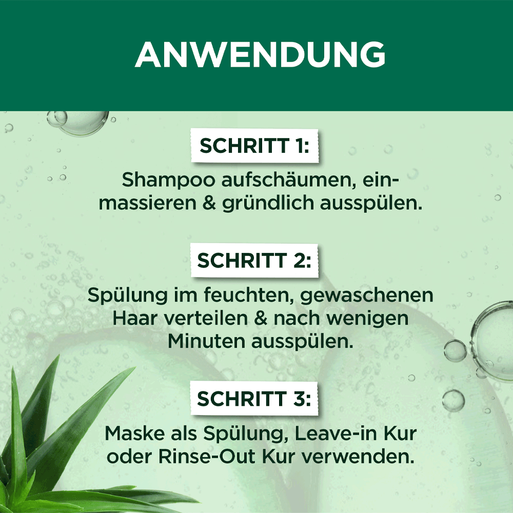 Bild: GARNIER FRUCTIS Hairfood Shampoo Aloe Vera 