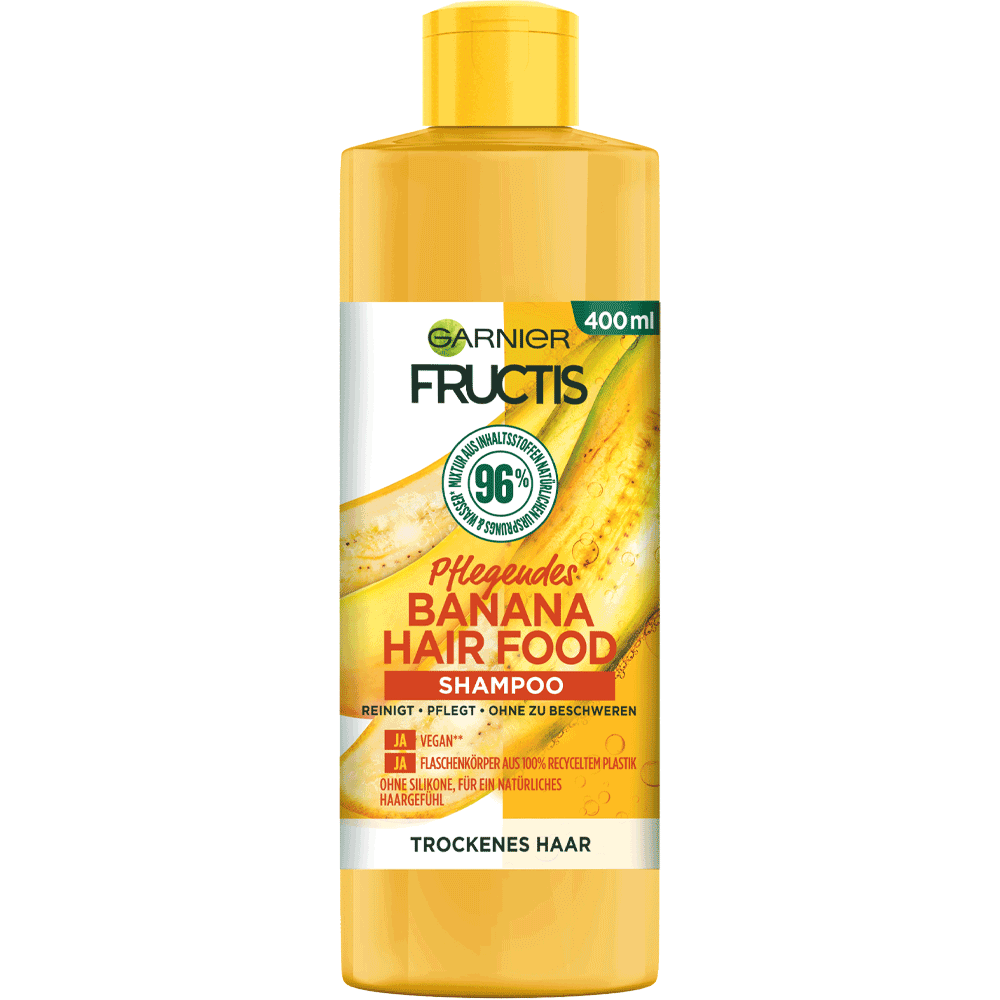 Bild: GARNIER FRUCTIS Hairfood Shampoo Banane 