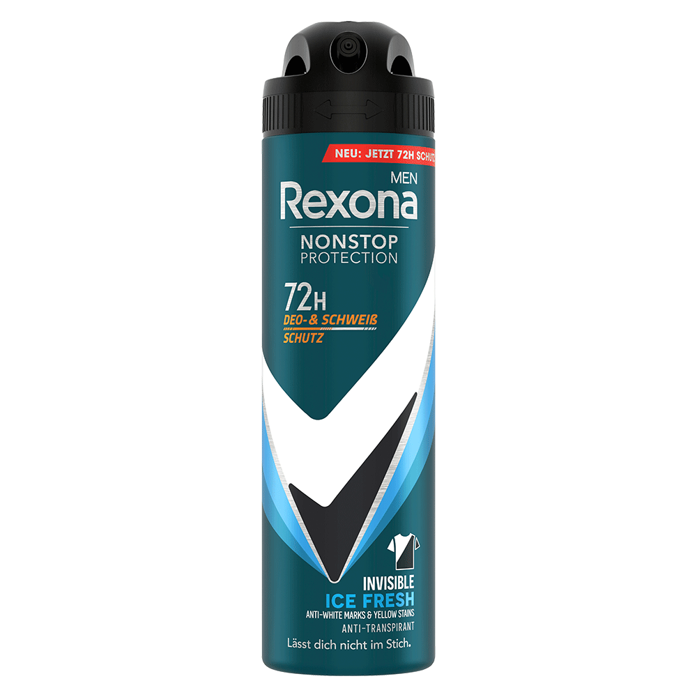 Bild: Rexona MEN Nonstop Protection Deo Spray Invisible Ice Fresh 