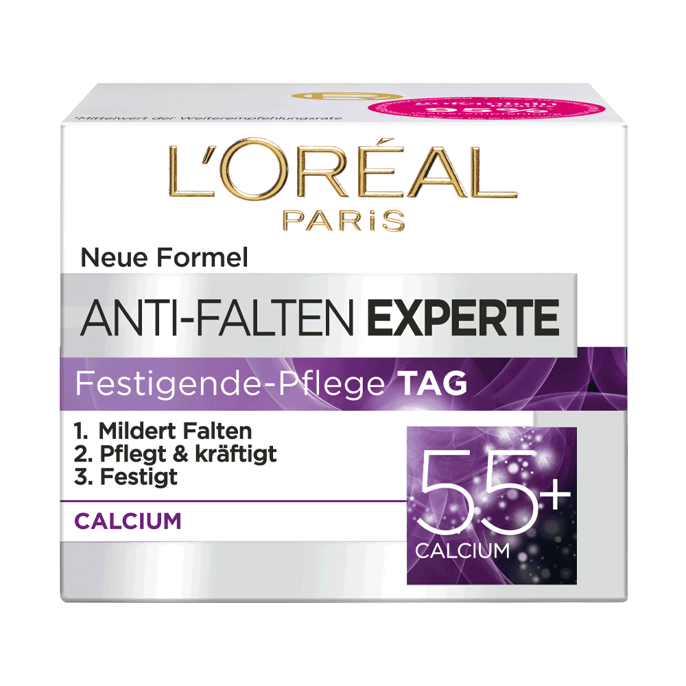 Bild: L'ORÉAL PARIS Anti Falten Experte 55+ Tagespflege 