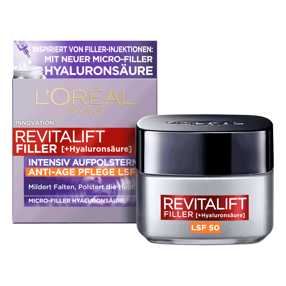 Bild: L'ORÉAL PARIS Revitalift Revitalift Filler Tagespflege LSF 50 