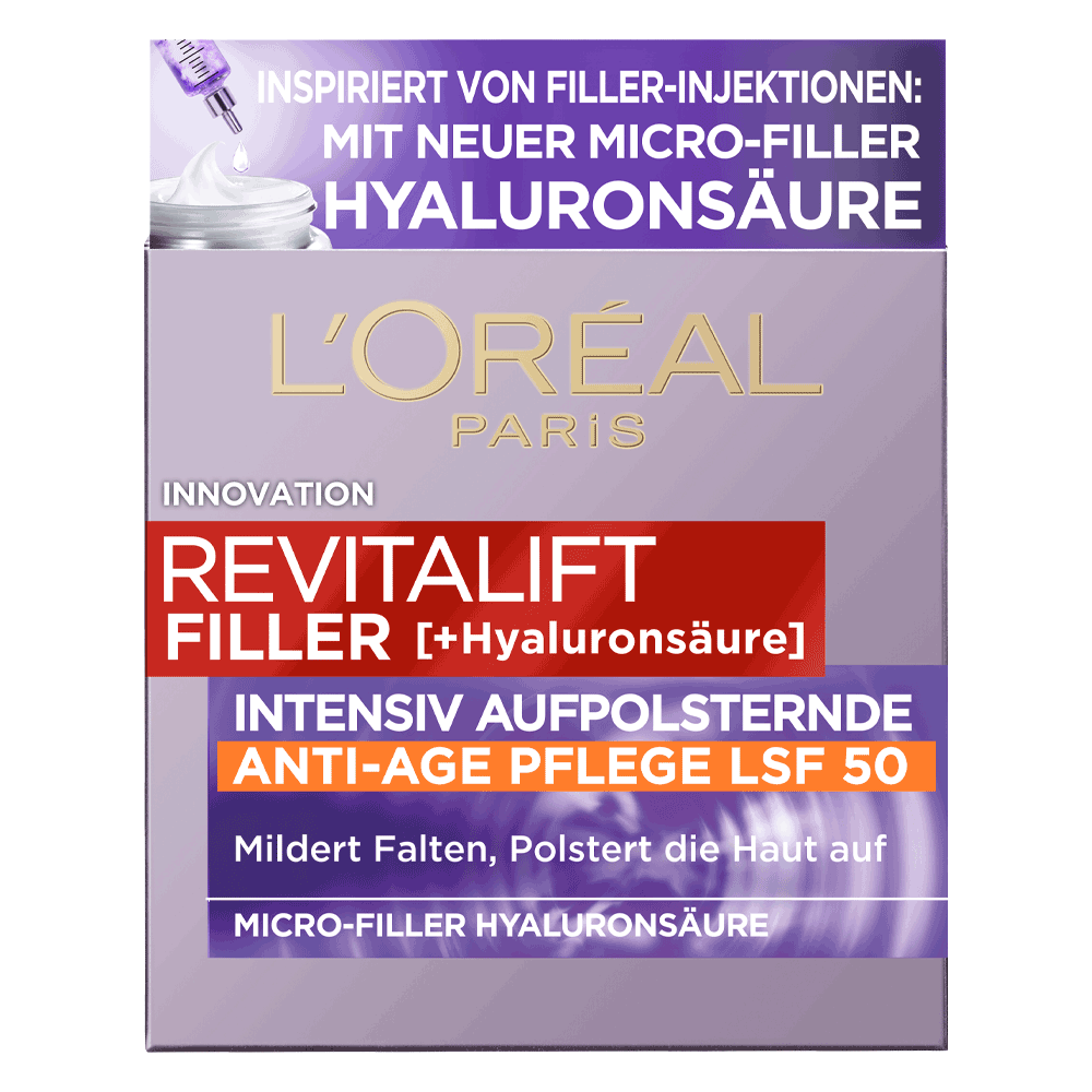 Bild: L'ORÉAL PARIS Revitalift Revitalift Filler Tagespflege LSF 50 