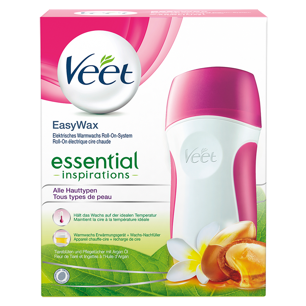 Bild: Veet EasyWax Elektrisches Warmwachs Roll-On-System 