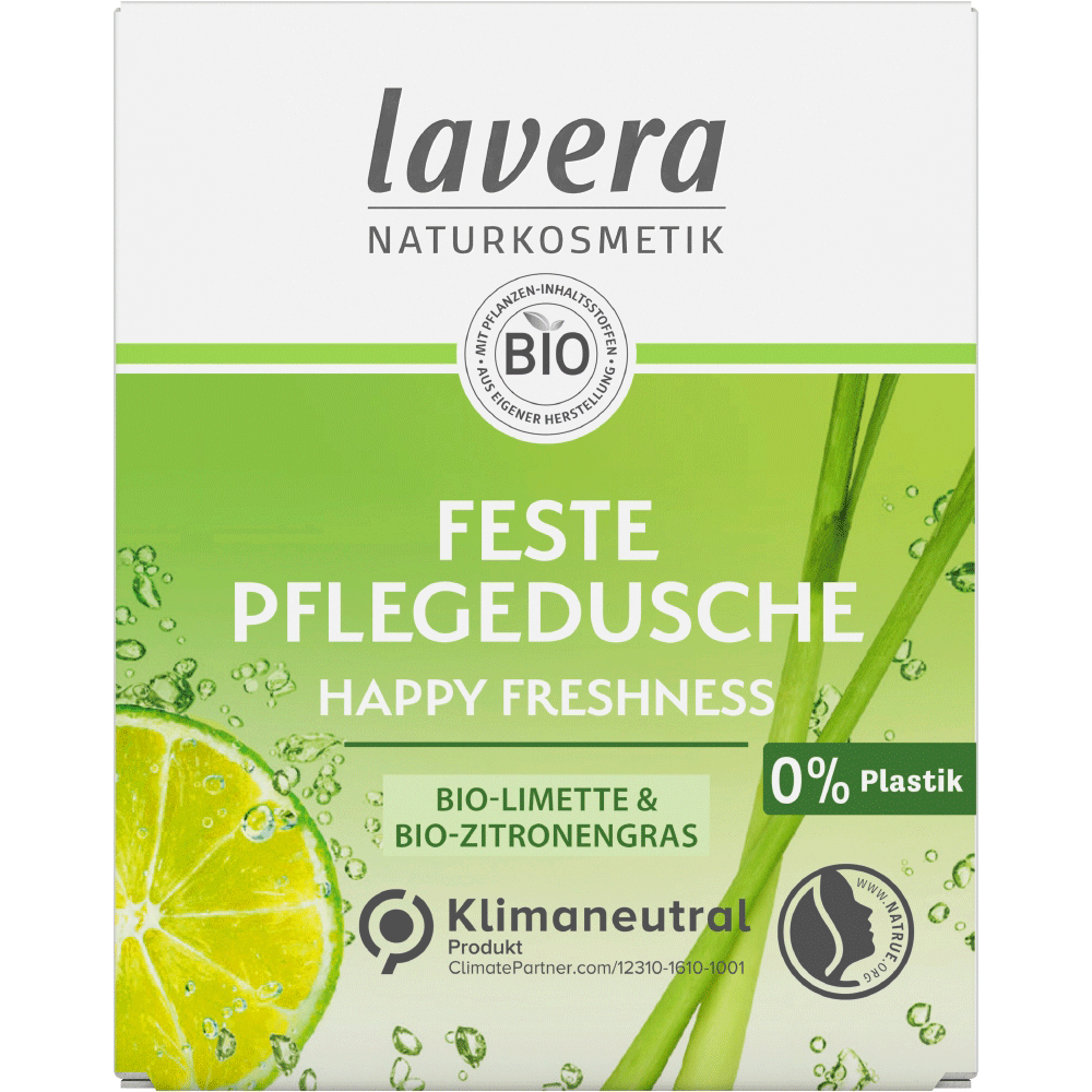 Bild: lavera Feste Dusche Happy Freshness 