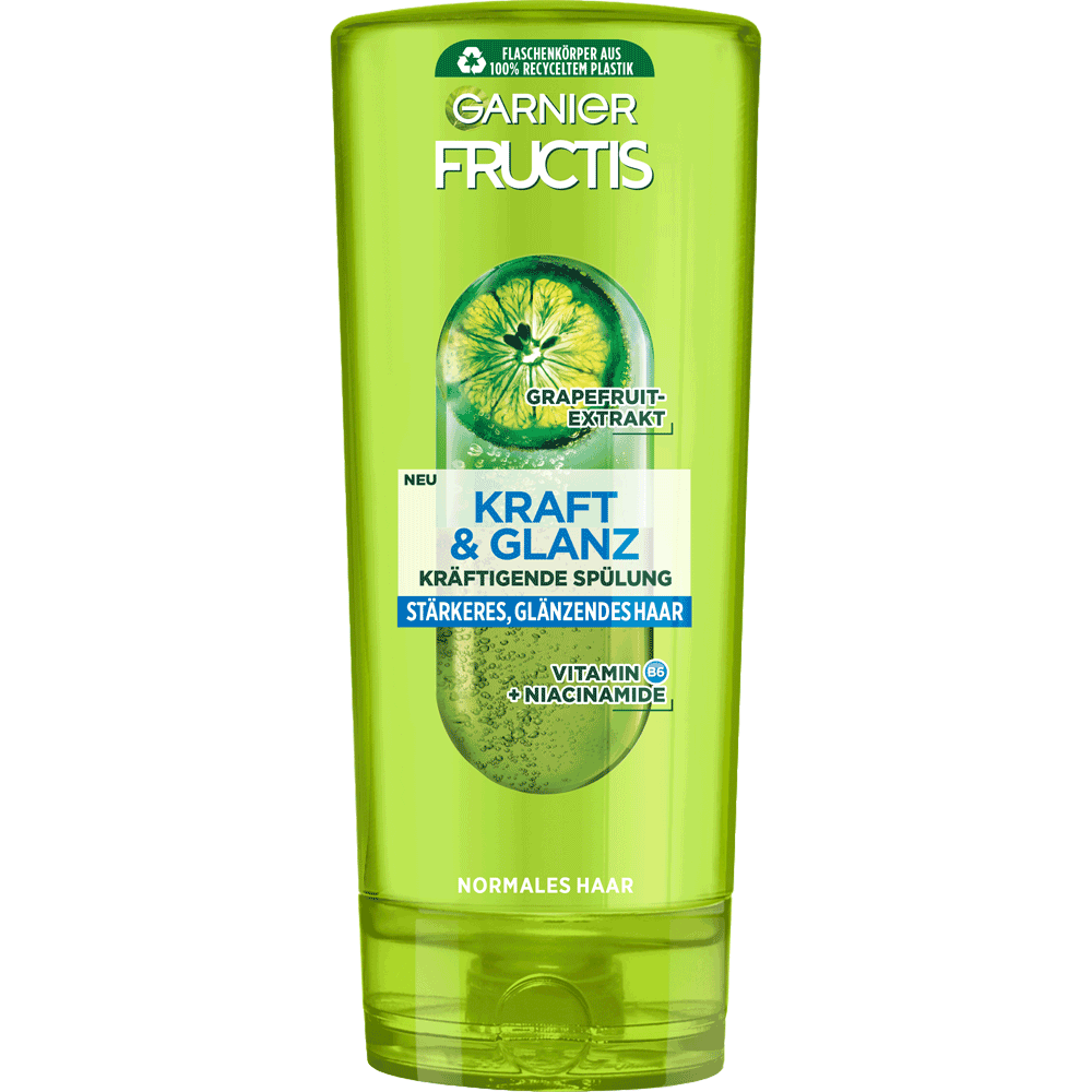 Bild: GARNIER FRUCTIS Kraft & Glanz Spülung 