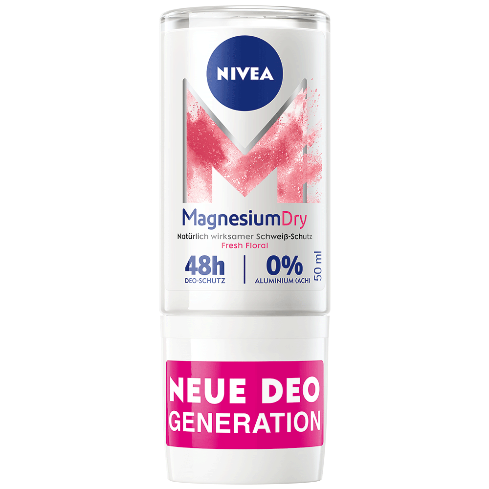 Bild: NIVEA Magnesium Dry Fresh Floral Roll On 