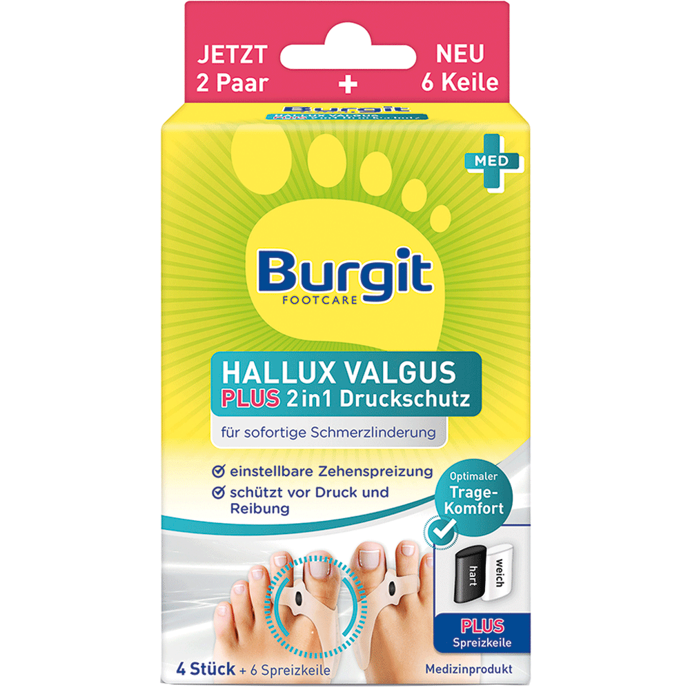 Bild: Burgit Footcare Hallux Valgus Plus 2 IN 1 