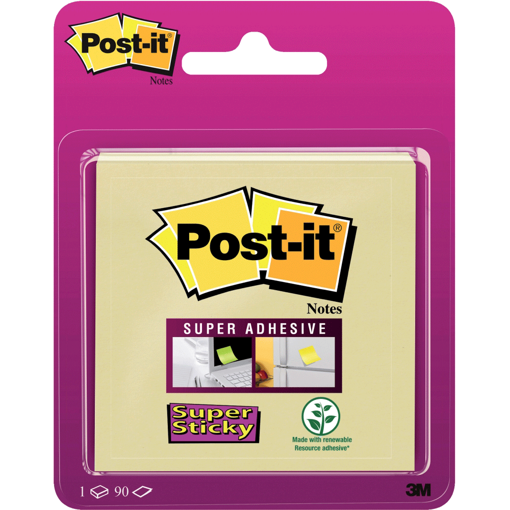 Bild: Post-it Super Sticky Notes 