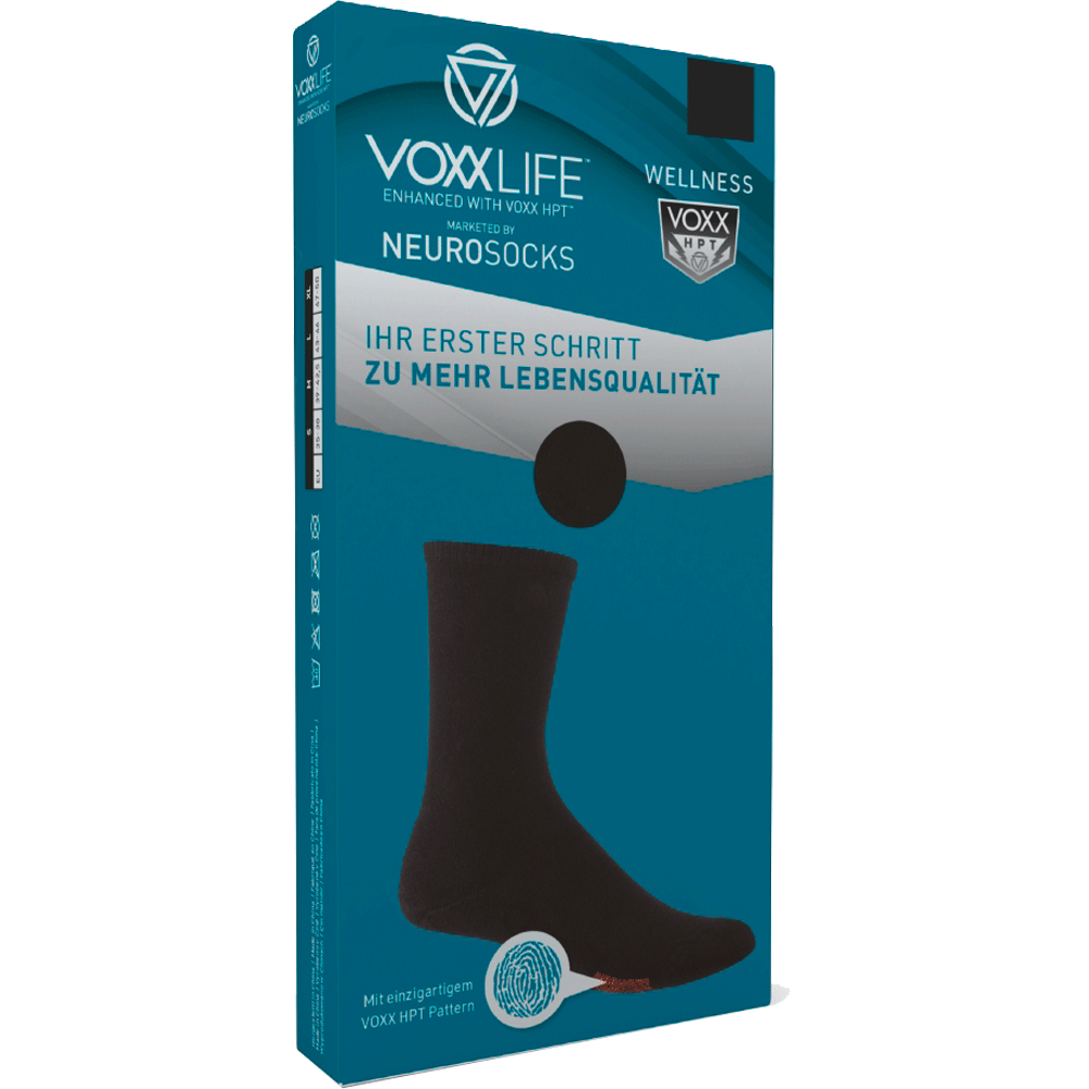 Bild: MediaShop Neurosocks Wellness Socken Schwarz 