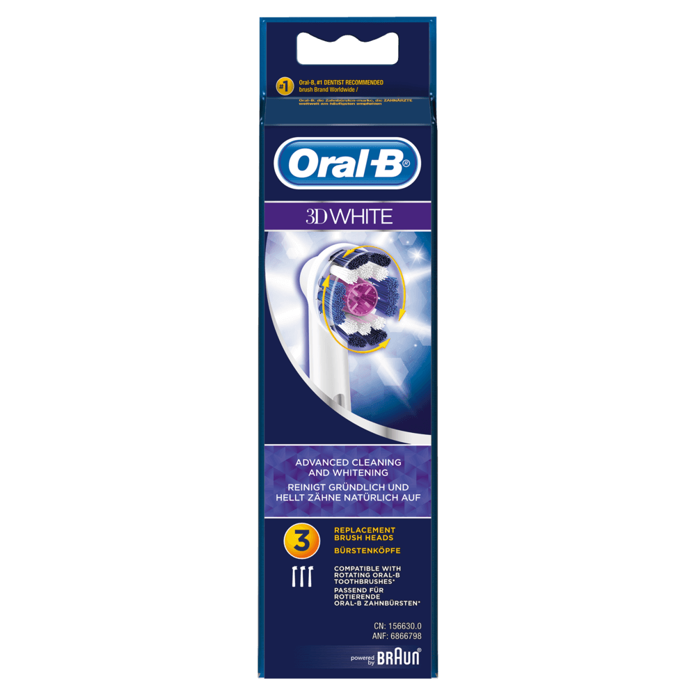 Bild: Oral-B 3DWhite Aufsteckbürsten 