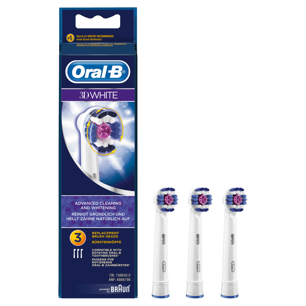 Bild: Oral-B 3DWhite Aufsteckbürsten 