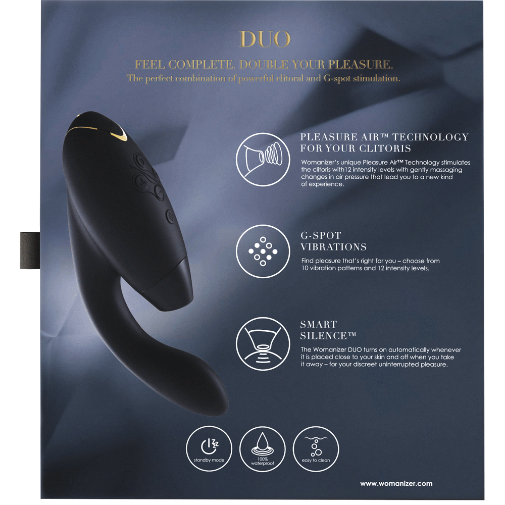 Bild: Womanizer Druckwellenvibrator Duo Black 