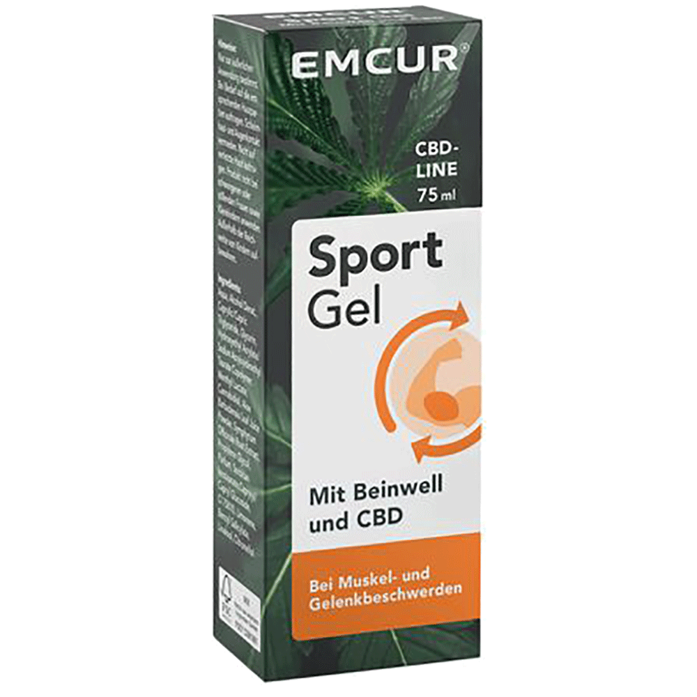 Bild: Emcur Sport-Gel mit Beinwell und CBD 