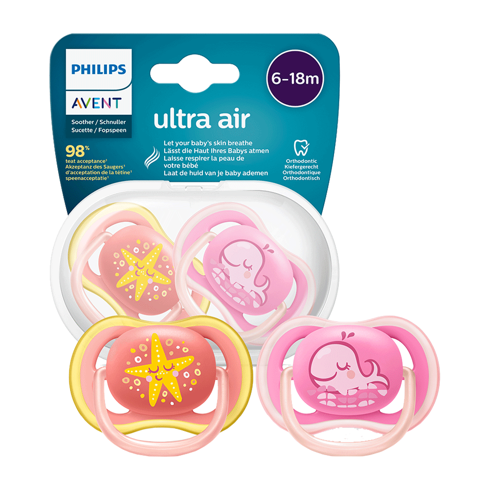 Bild: PHILIPS AVENT Schnuller Ultra Air 6-18M 