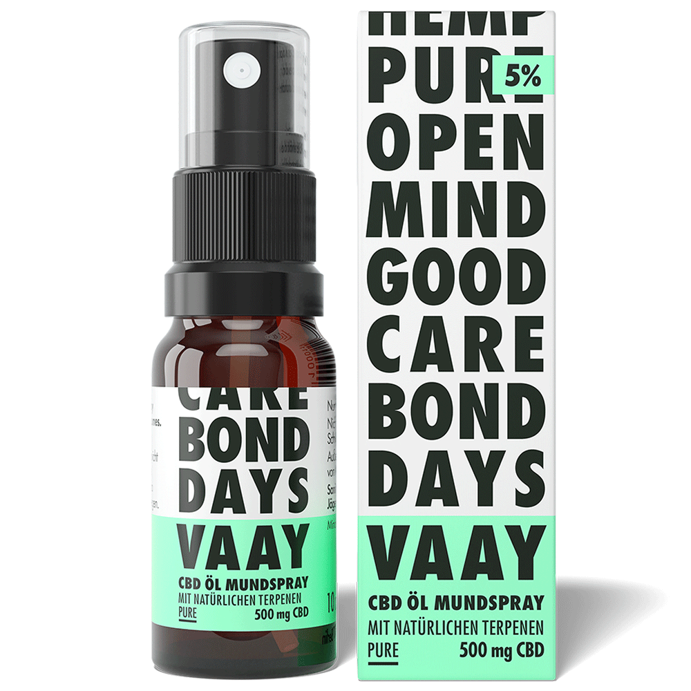 Bild: VAAY CBD Öl Mundspray 5%  