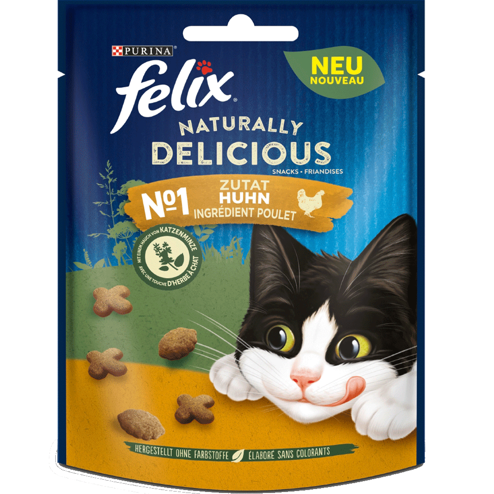 Bild: Felix Naturally Delicous Huhn Katzenfutter 