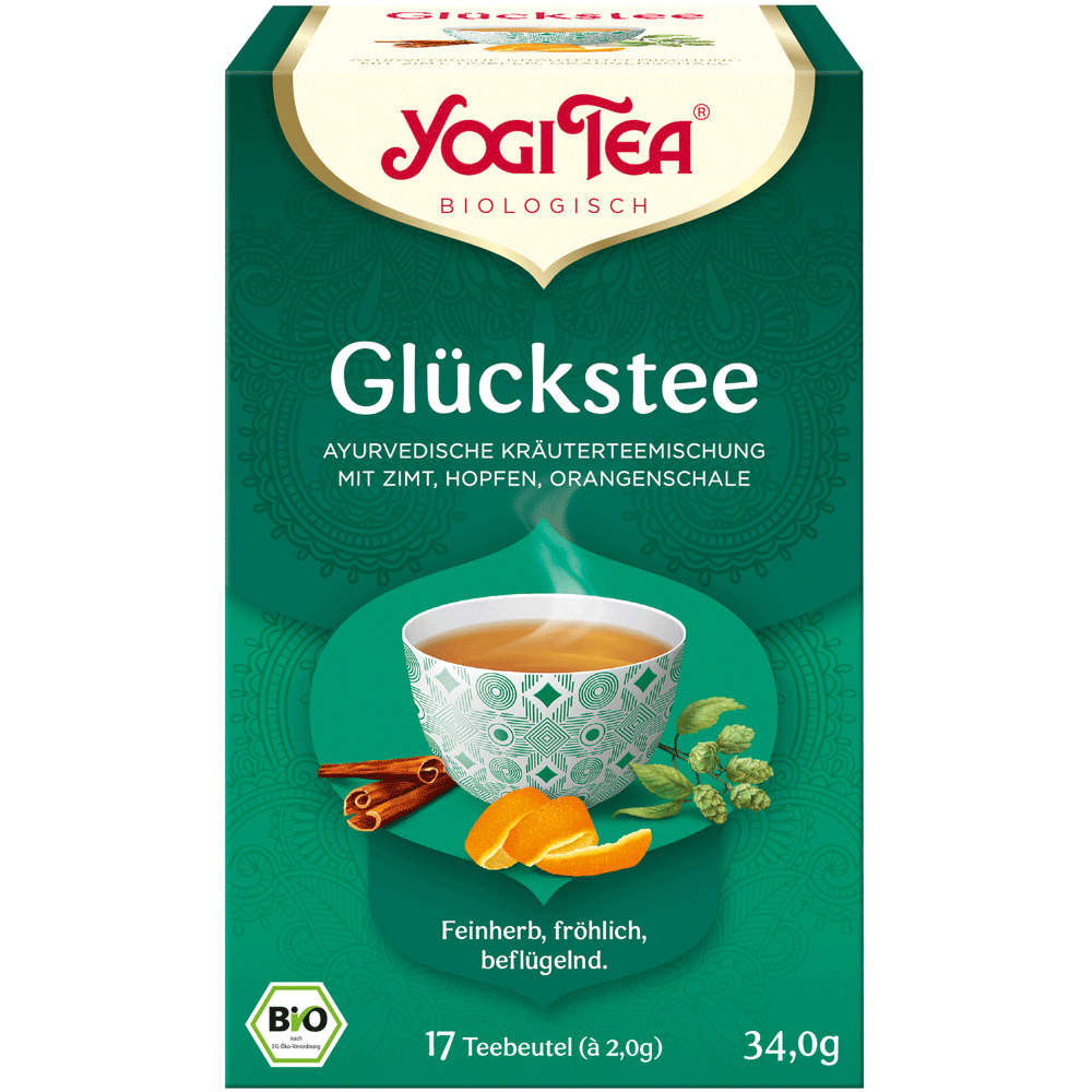 Bild: Yogi Tea Glückstee 