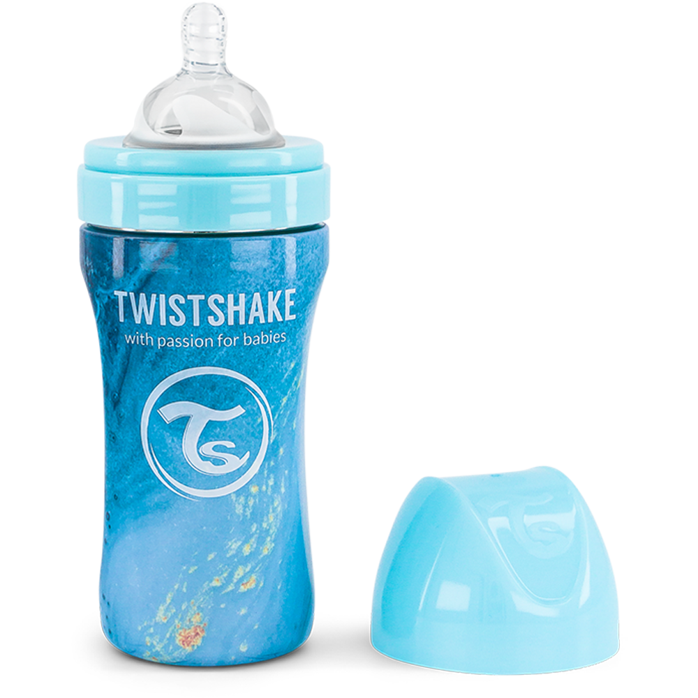 Bild: Twistshake Anti Colic Fläschchen Blau 