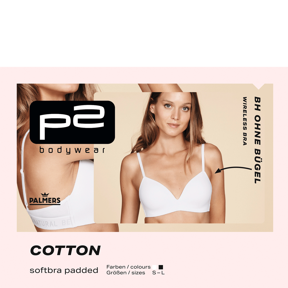 Bild: p2 Cotton Softbra weiß