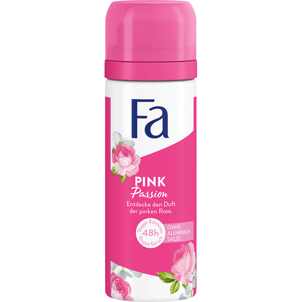 Bild: Fa Deospray Pink Passion Mini 