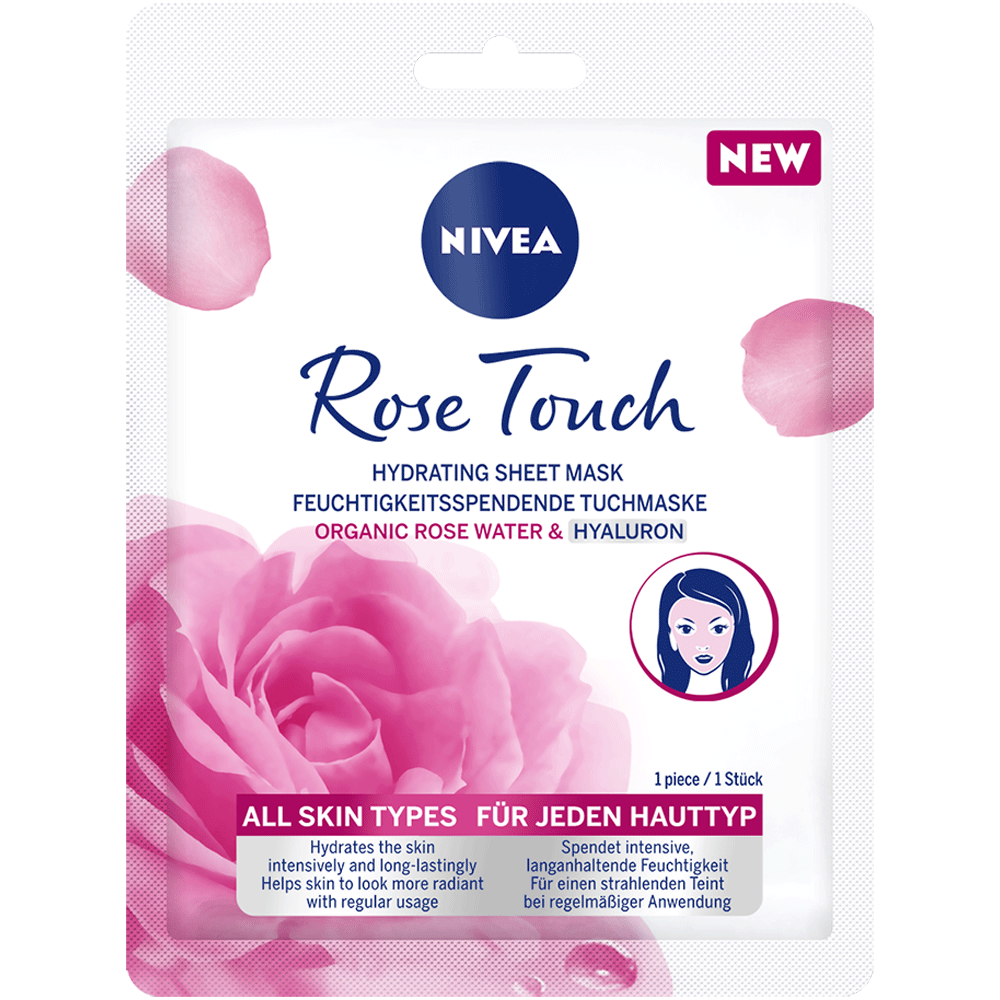 Bild: NIVEA Tuchmaske Rose 