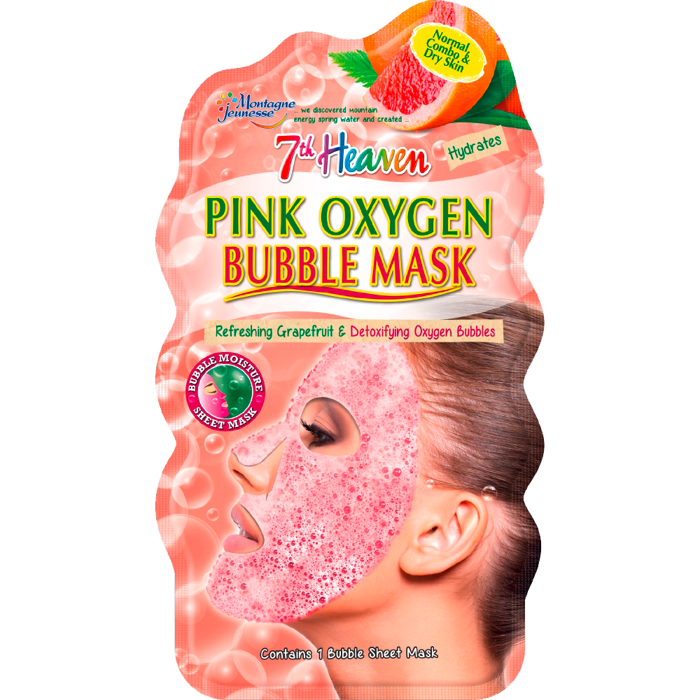 Bild: Montagne Jeunesse Pink Oxygen Bubble Mask 