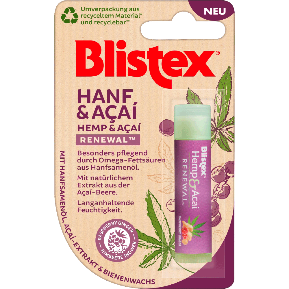 Bild: Blistex Renewal Hanf & Acai 