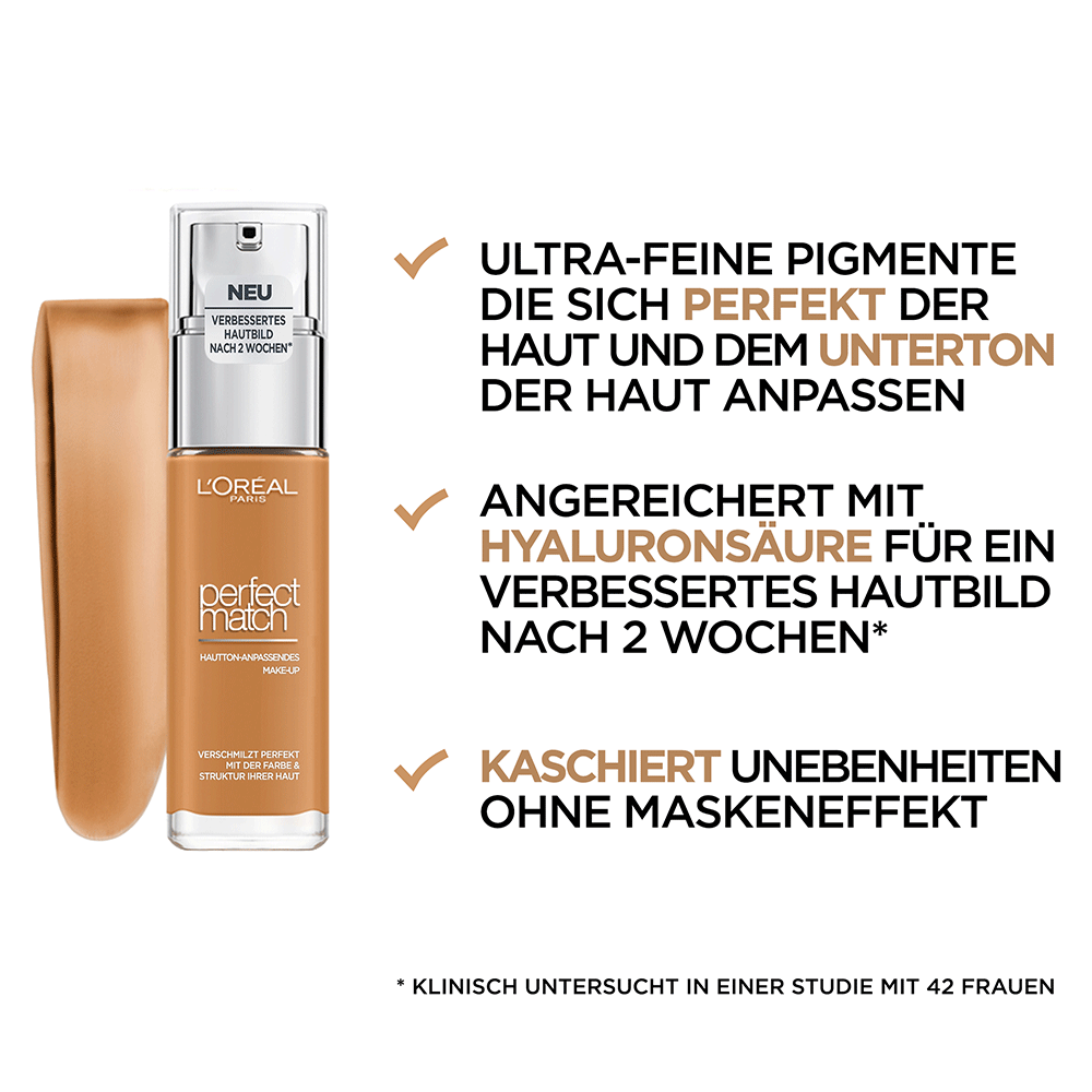 Bild: L'ORÉAL PARIS Perfect Match Foundation True Beige