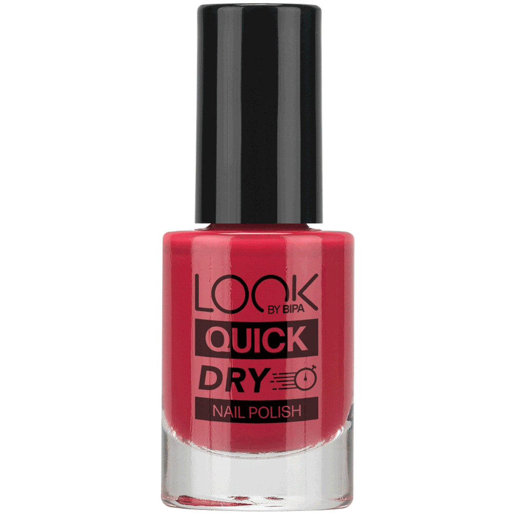 Bild: LOOK BY BIPA Quick Dry Nail Polish hibiscus