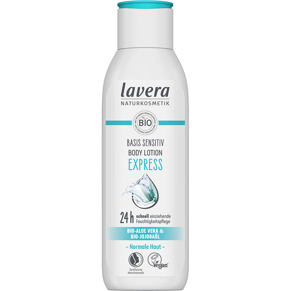 Bild: lavera Body Lotion Express Basis Sensitiv 